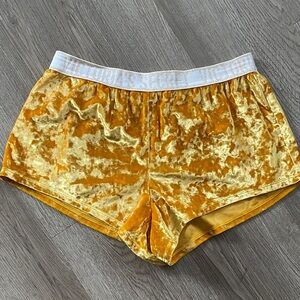 Victoria's Secret Velvet Athletic Shorts